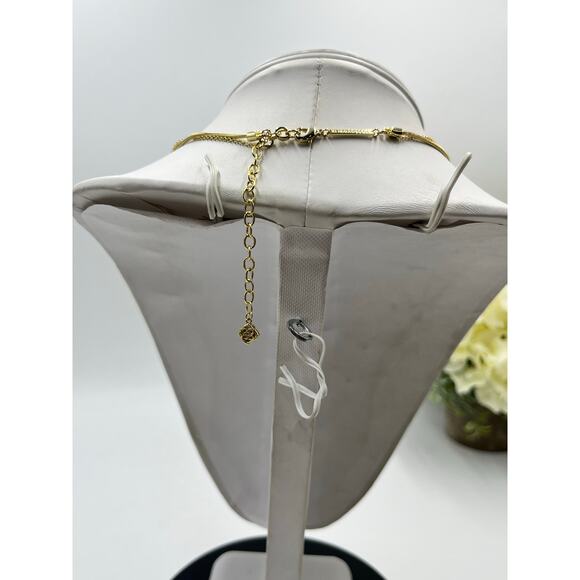 Kendra Scott Women's Sami Double Strand Gold Plated Rose Quartz Necklace - Picture 4 of 11